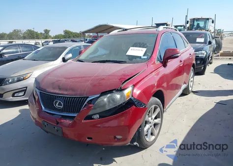 2010 Lexus Rx 350 из США, поврежденный, VIN 2T2ZK1BA8AC038463